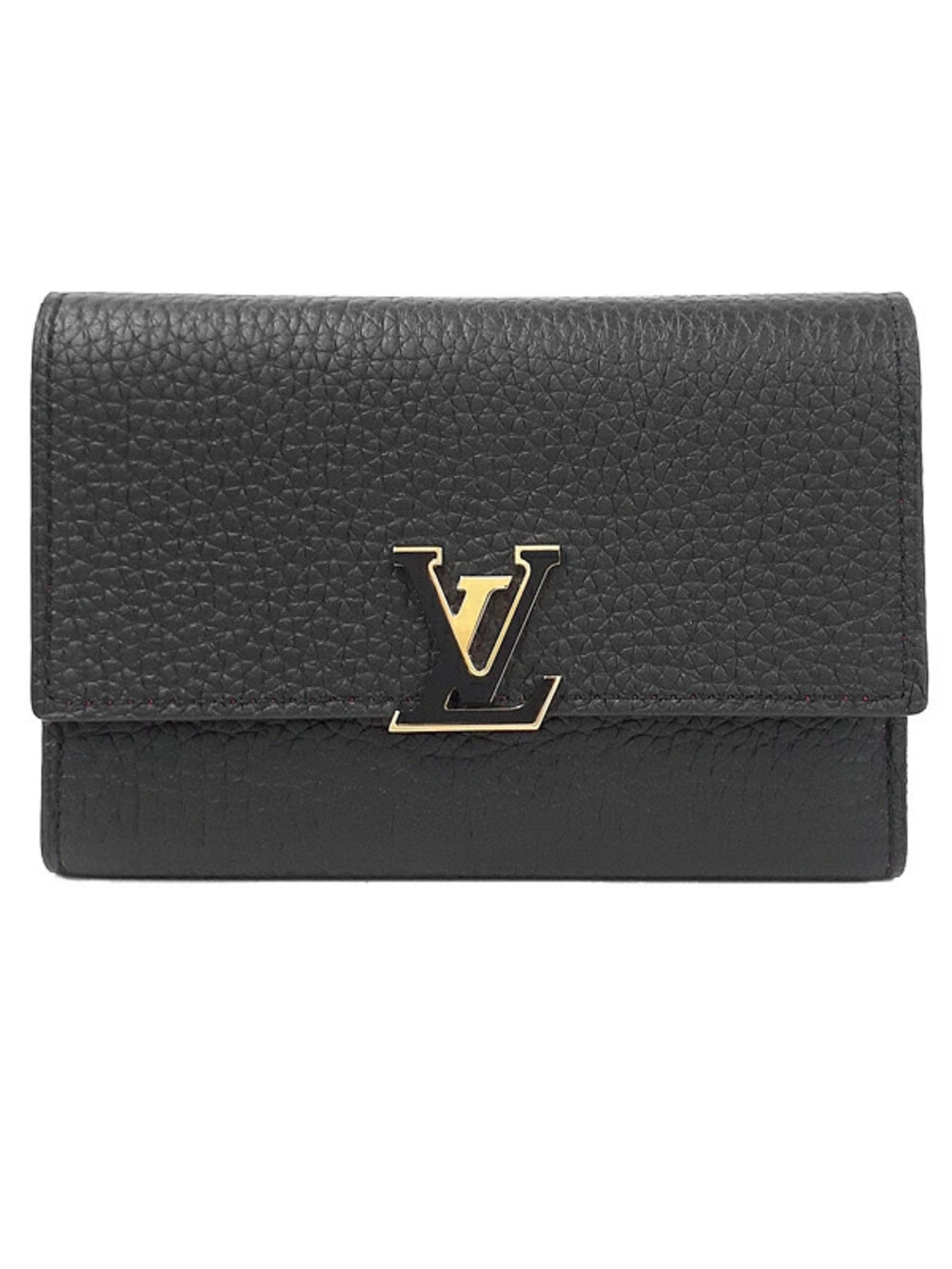 Louis Vuitton Portefeuille Capucines Compact Tri fold Wallet